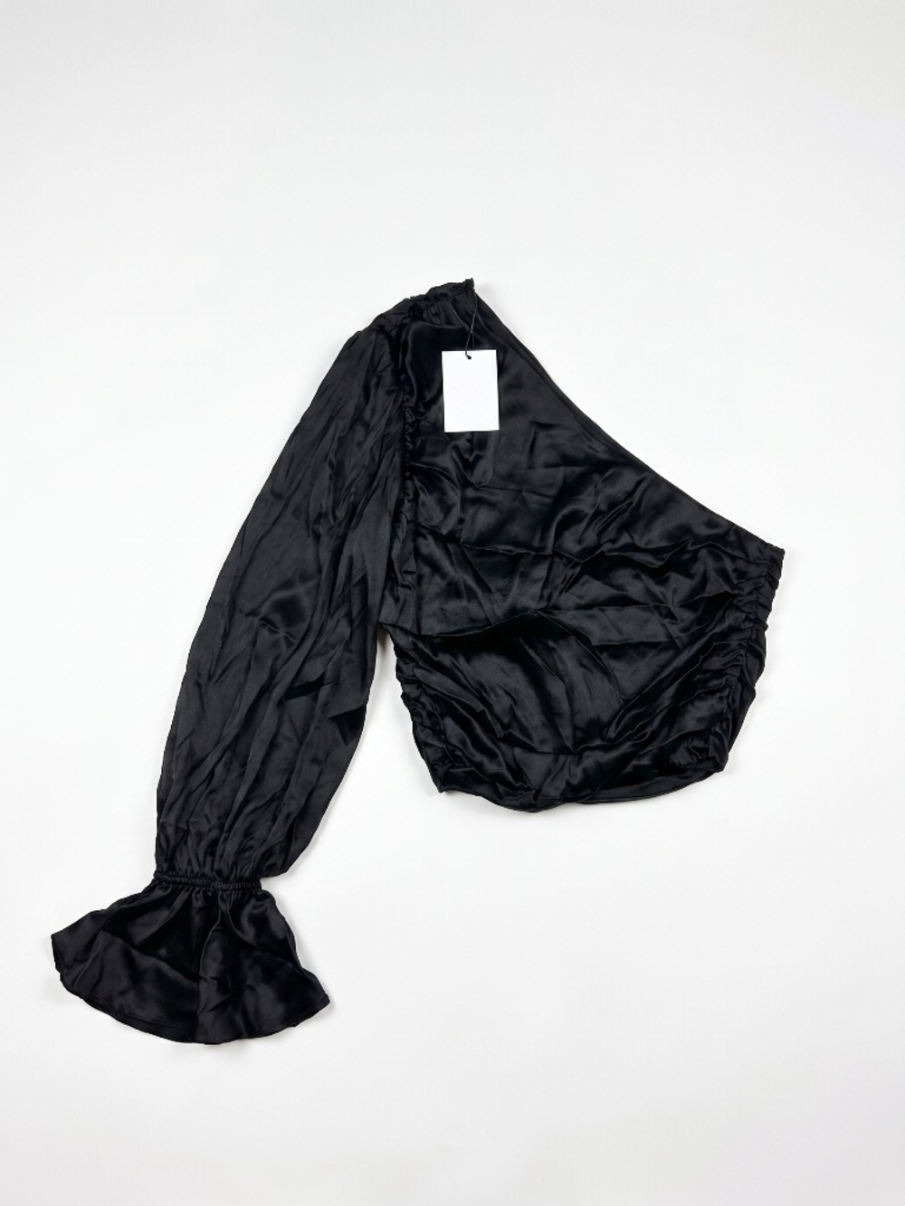 Retrofête Silk Off-Shoulder Blouse | NYC Luxury Designer | 95% Silk | Celebrity